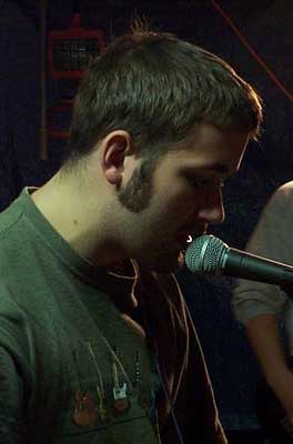 Andy at rehearsal